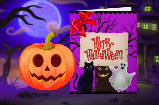 Happy Halloween - Princess Card Designer game thumbnail