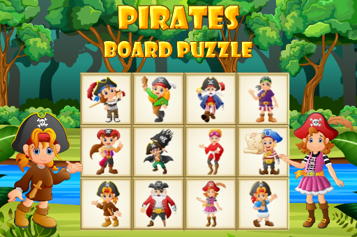 Pirates Board Puzzle game thumbnail