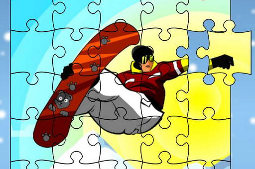 Snowboarder Freestyle Jigsaw game thumbnail